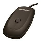 MICROSOFTオリジナル XBOX 360 ワイヤレス ゲーム アダプター PC用 (黒) -  OEMパッケージ  -