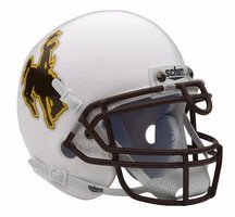 Schutt Wyoming Cowboys Authentic Mini Helmet