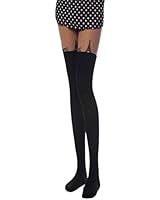 HP95(TM) Women's Cat Tail Hosiery Pantyhose Tattoo Legging Tights (A10)