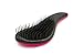 Hair Symphony Detangling Brush with Black Satin Wet Hair Brush and Travel Cosmetics Bag - Professional Detangler for Any Type of Hair - Thin Thick Curly or Straight - No More Pain - Perfect as Gift