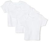 IMAGE OF SpaSilk 100% Cotton Lap Shoulder 3-Pack T-Shirt - Newborn