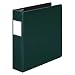 Wilson Jones 384 Heavy Duty D-Ring Binder with Label Holder, 2 Pockets, 2-Inch Ring Size, Hunter Green (W384-44G)
