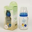 Momo Baby Wide Neck 8oz BPA-Free PA Plastic Bottle - Blue