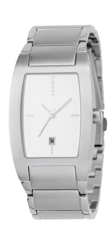 DKNY NY3122 Gents Stainless Steel Bracelet Watch With White Dial