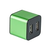 Monoprice USB 2.0 4-Port Cube Green (110067)