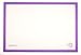 Mercer Culinary Silicone Bake Mat with Purple Border Full Size, 16 1/2 Inch by 24 1/2 Inch