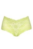 Torrid Plus Size Lime Allover Lace Cheeky Shorts