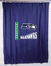 Seattle Seahawks Shower Curtain by Kentex