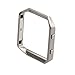 bayite Replacement Accessory Steel Frame for Fitbit Blaze Smart Watch Black and Silver