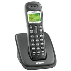 New Uniden DECT 6.0 Cordless Phone With Caller ID Black Voice Mail Waiting Indication LCD Display