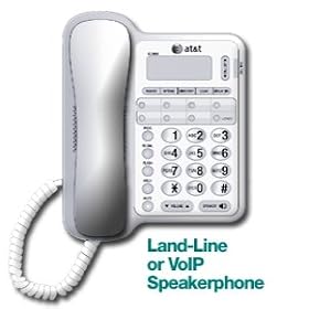 Att Cl2909 Corded Speakerphone With Caller Id by 