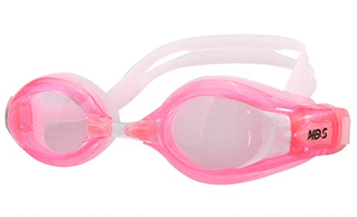  Prescription Optical Swimming Goggles Eyewear Glasses Myopia Anti-fog UV pink color of 250 Degrees(-2.5)