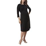 Merona® Maternity 3/4-Sleeve Empire Dress - Black