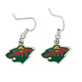 Minnesota Wild Official Logo Earrings