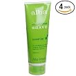 Alba Cream Shave, Coconut Lime, 8-Ounce Bottles (Pack of 4)