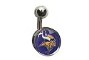 Minnesota Vikings Navel Belly Ring