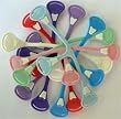 Snappi Cloth Diaper Fasteners - Pack of 3 (Light Blue, Bright Blue, White)