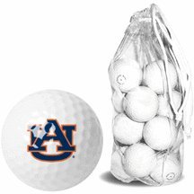 Auburn Tigers 15 Golf Ball Clear Pack