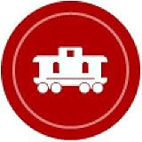 Maple Landmark 50352 Caboose - Checkers - 12 Piece Red