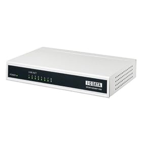 I-O DATA �ȓd�͋@�\���� Gigabit�Ή� 8�|�[�g�X�C�b�`���O�n�u �d�������^�C�v ETG-ESH8N