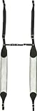Levy's Hammered-Metal Vinyl Padded Accordion Strap, Silver