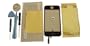 Apple Iphone 3g Digitizer Touch Screen Replacement LCD with Video Instructions + 7 Piece Tool Kit + Adhesive Strip (3m) + Mirror Screen Protector+ Zeetron Microfiber Cloth (10 Piece Kit)