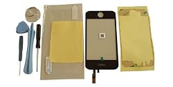 Apple Iphone 3g Digitizer Touch Screen Replacement LCD with Video Instructions + 7 Piece Tool Kit + Adhesive Strip (3m) + Mirror Screen Protector+ Zeetron Microfiber Cloth (10 Piece Kit)