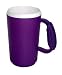 Colored Plastic Mugs - Purple - Set of 6
