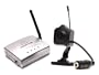 Locked-band Mini Wireless Full Motion Color Camera w/4-Channel Receiver