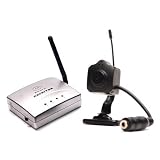 Locked-band Mini Wireless Full Motion Color Camera w/4-Channel Receiver ~ ZTV