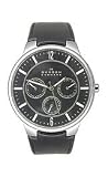 Skagen's Men's Leather Collection watch #331XLSLB