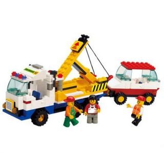 Hohong - Children Intellect training / Smart Thinking Training Plastic Blocks - Rescue Trailer