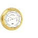 Yachting Case Hi-Sensitiv Brass Barometer