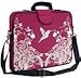 Laurex 15.4",15.6" & 16" Laptop/Notebook Sleeve Case Bag w/Handle & Shoulder Strap - Cherry Hummingbird