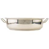 Professional 12 Inch Stainless Steel Braiser Brazier with Lid
