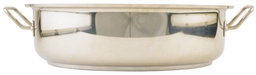 Professional 12 Inch Stainless Steel Braiser Brazier with Lid