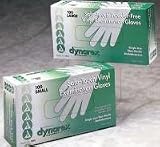 Safetouch Powder Free Vinyl Exam Gloves, Non-Sterile, Medium - 1000/Case