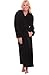 Del Rossa Women's 14 oz Fleece Full-Length Hooded Bathrobe Robe