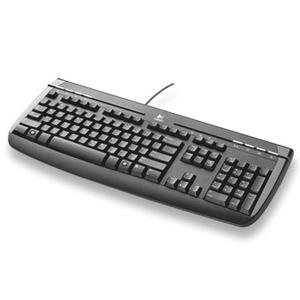 Logitech 967740-0403 Internet 350 Vista Qualified Usb Keyboard - Black