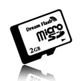 DreamFlash microSD 2GB ホワイト DF-MISD2GB-WH 完全防水 著作権保護機能 5年保証 SDアダプター付の画像