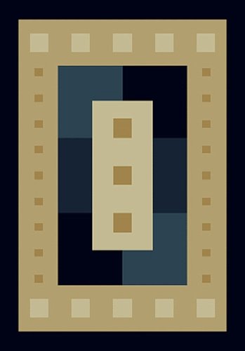 United Weavers Rugs: Manhattan: Soho: Times Square: Navy Blue 040-36864: 7'10X10'6 Rectangle