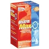 Dexatrim Max Maximum Weight Loss Effervescent Tablets, Tangerine Orange - 20 ea