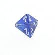 Chessex Translucent 16mm Blue and white d4