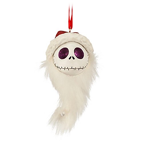 Disney's Jack Skellington Ornament Santa Head. Nightmare Before Chritmas