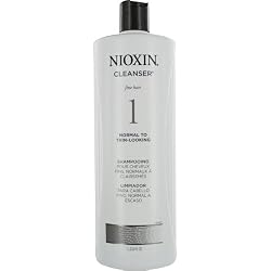 Nioxin Cleanser, System 1 (Fine Hair/Normal to Thin-Looking), 33.8 Ounce