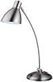 Normande Desk Lamp, Brushed Steel