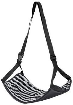 Knit Border Footrest from Travel Goods Collection [Import from Japan] (Gray)