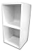 RECORD RACK �쥳���ɥ�å���TWIN WHITE (��)
