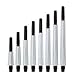 Fit Shaft CARBON White Pearl Normal 4 Pack (Spinning) (#1-13.0mm - Extra Short)