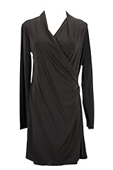 Acetate Gathered Sheath Plunging Neck  Dress